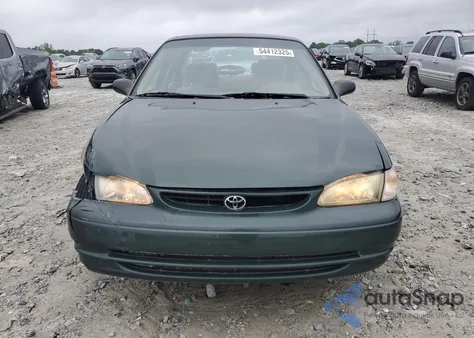 2000 Toyota Corolla Ve from USA, damaged, VIN 2T1BR12EXYC291413